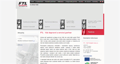 Desktop Screenshot of ftl.cz