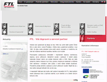 Tablet Screenshot of ftl.cz